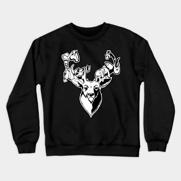 Deer Dad Crewneck Sweatshirt by avogel